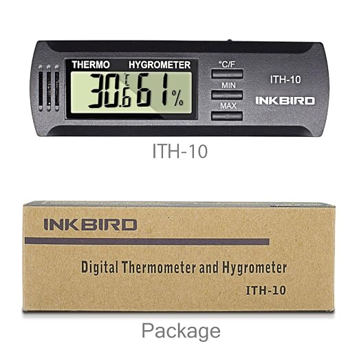 Inkbird ITH-10 Digital Thermometer and Hygrometer Temperature Humidity Monitor - Image 3