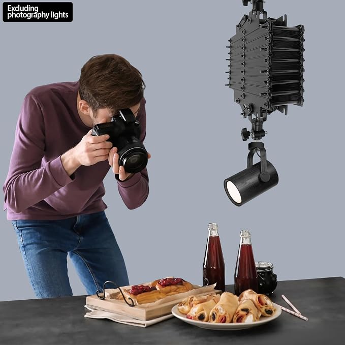 Photography Ceiling Rail System, 2m Stretch Ceiling Light Mount Support - Image 3