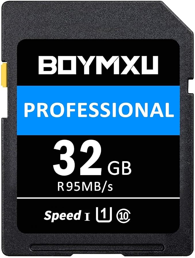 32GB Memory Card, BOYMXU Professional 1000 x Class 10 UHS-I U3 Card Compatible by BOYMXU