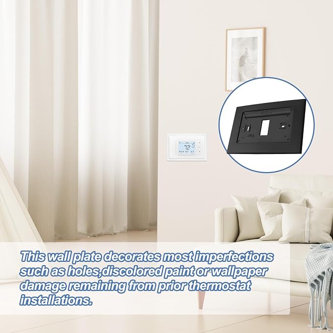 F61-2663 Wall Plate for Sen si Wi-Fi Programmable Thermostat, Smart Thermostat - Image 6