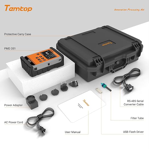 Temtop PMD351 Professional Aerosol Mass Monitor - Image 8