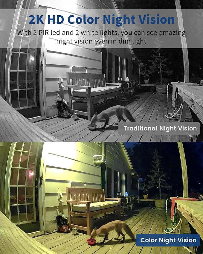 Armorcope Security Cameras Wireless Outdoor, Battery Powered 2k Color Night - Image 3