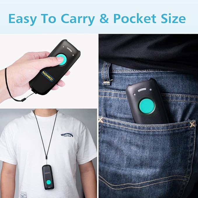 NADAMOO 2D Wireless Barcode Scanner Compatible - Image 6