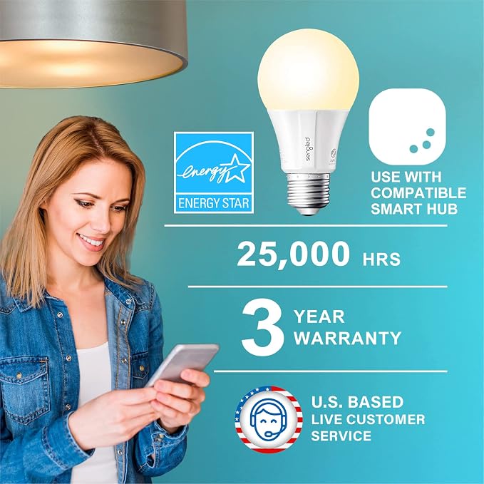 Sengled Zigbee Smart Light Bulbs, Smart Hub Required, Works - Image 2