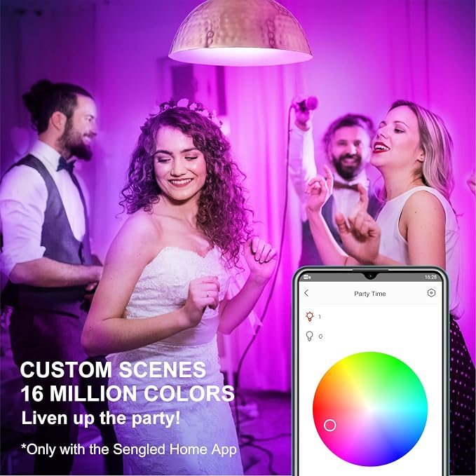 Sengled Smart Light Bulbs, Alexa Light Bulbs RGB Color Changing, Smart Bulb - Image 3