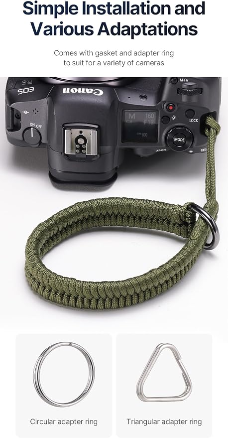 Camera Wrist Strap for Mirrorless Cameras, Quick Release Camera Wrist Strap - Image 7