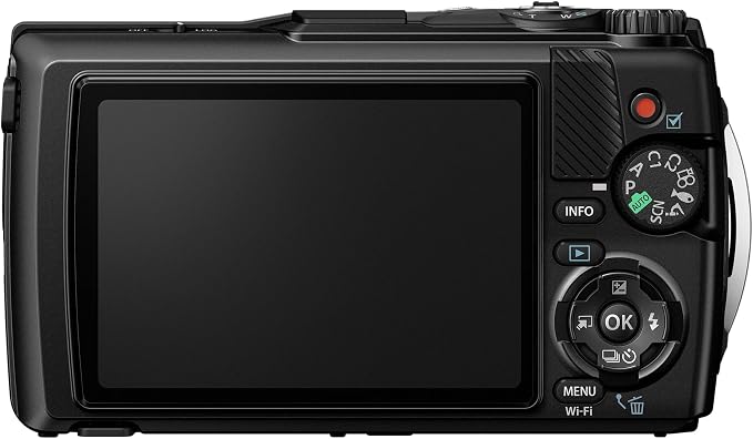 OM SYSTEM Olympus Tough TG-7 Black Underwater Camera, Waterproof, Freeze Proof - Image 4
