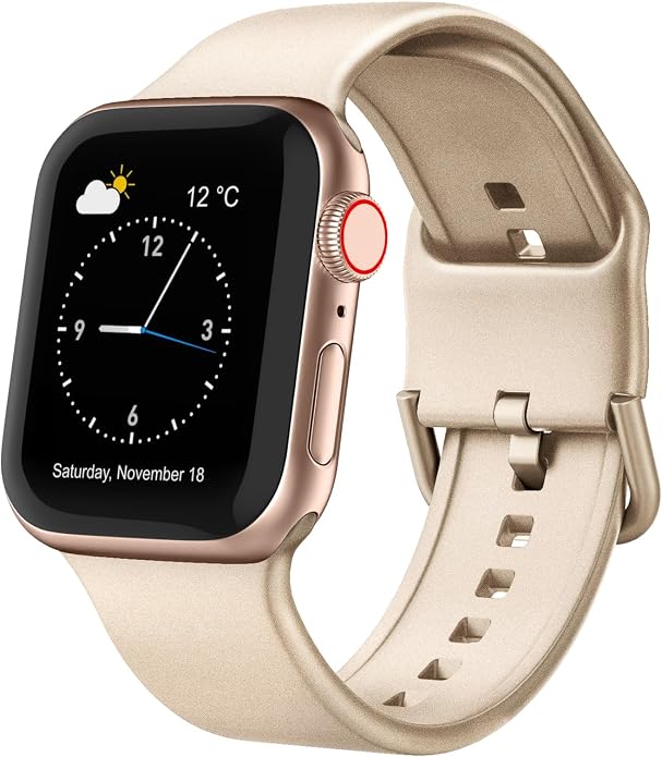 Sport Band Compatible with Apple Watch Bands 49mm 46mm 45mm 44mm 42mm 41mm 40mm by Recoppa