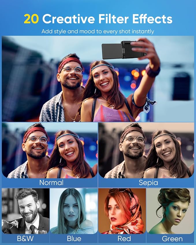 4K Digital Camera for Photography, 2026 Latest WiFi 64MP Vlogging Camera for - Image 5