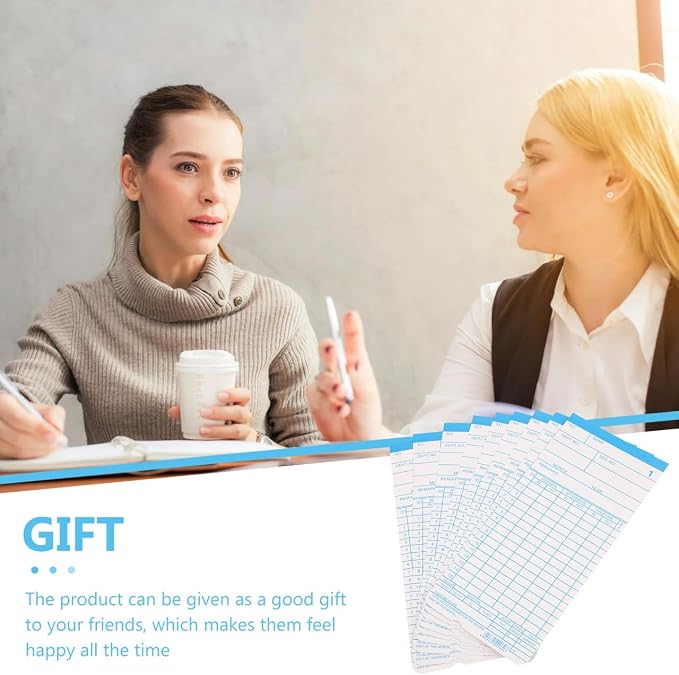 Operitacx Double-Sided Attendance Time Cards - Image 4