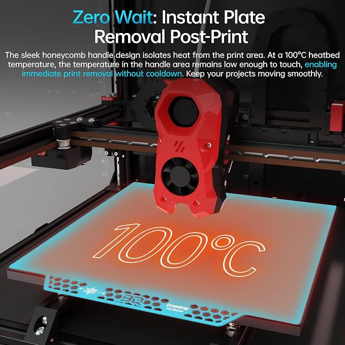 BIQU CryoGrip Pro Glacier Panda Build Plate - Image 4