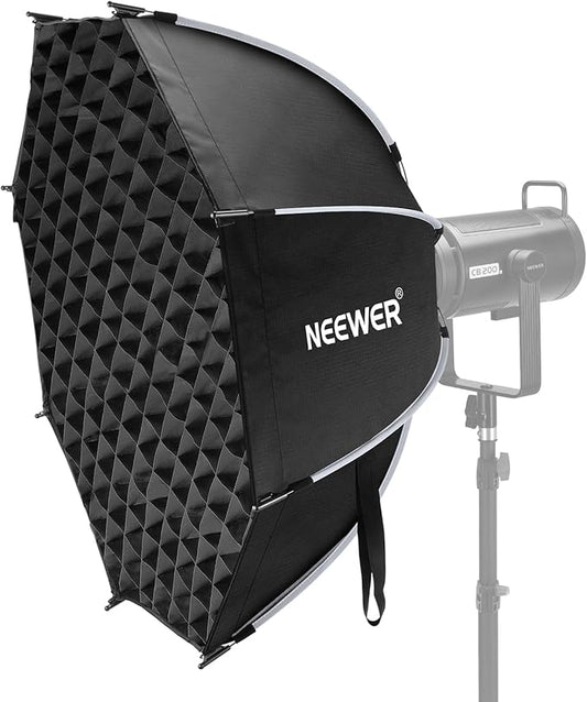 NEEWER 35.4'' Octagonal Softbox, Quick Release Parabolic Soft Box by Neewer