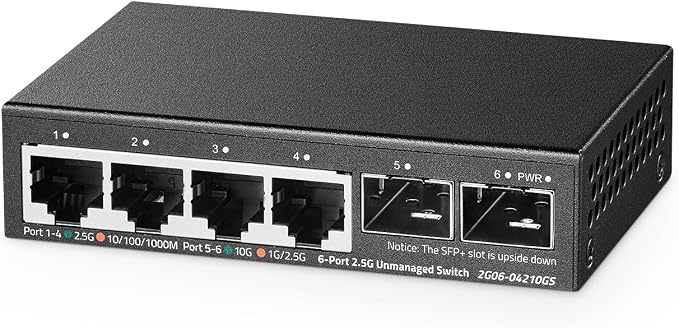 Binardat 4 Port 2.5G Switch by Binardat