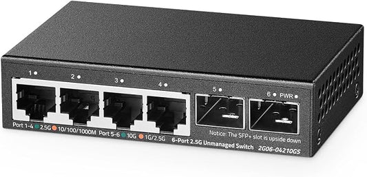 Binardat 4 Port 2.5G Switch by Binardat