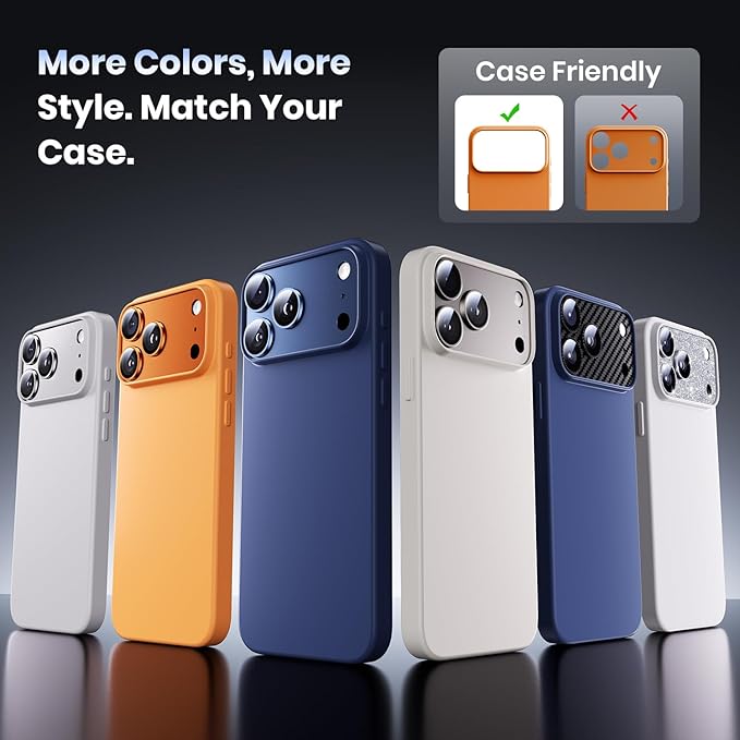 Hoerrye Bling Diamond Camera Lens Protector - Image 8