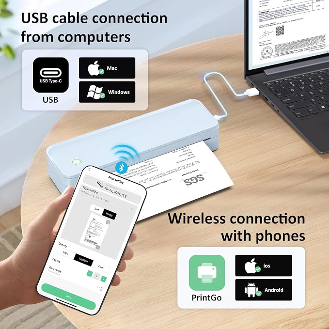 Gloryang Inkless Portable Printer - Image 3