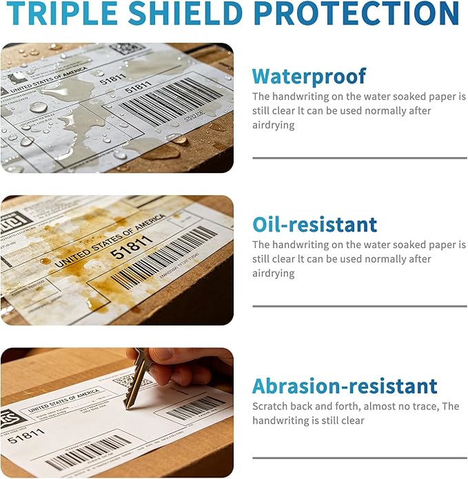 9527 Product 4" x 6" Thermal Labels - Image 3