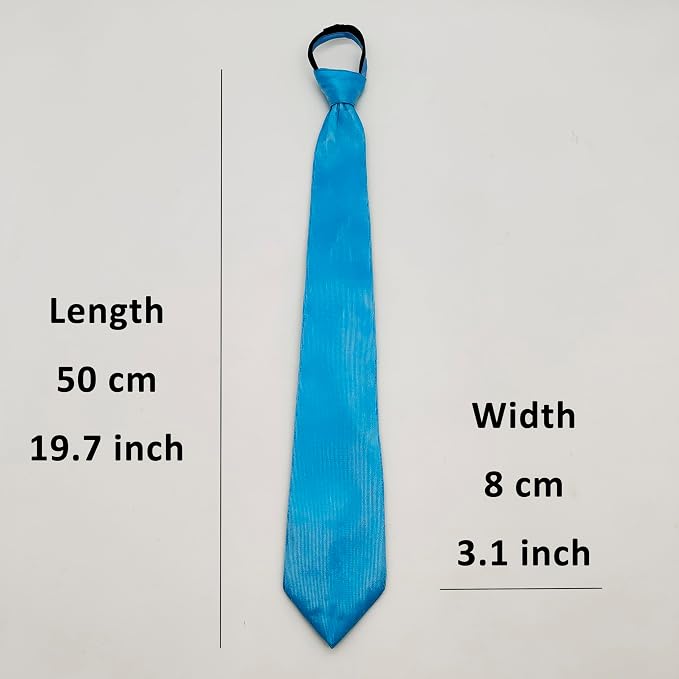 LED Neck Ties for Men Party Fiber Optic Light Up Necktie Bar Rave Funny Glow - Image 6