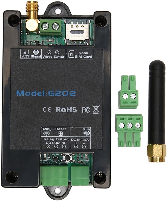 GSM Gate Opener, G202 Door Opener Remote Switch, GSM Remote Control Relay Switch - Image 6