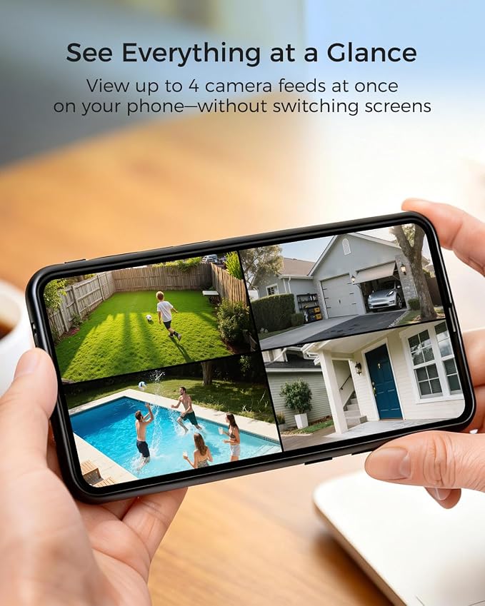 MUBILIFE 4K Security Cameras Wireless Outdoor, No Subscription, 8MP Solar - Image 8