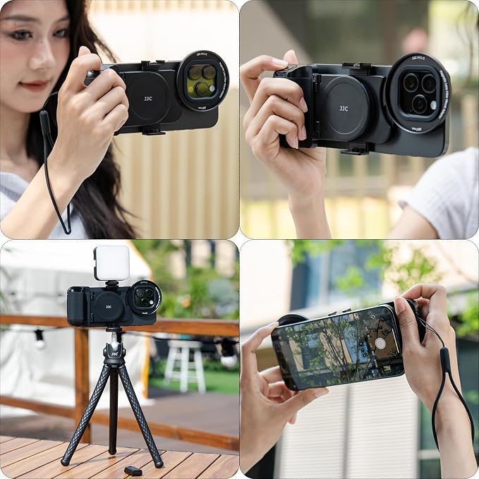 67mm Magnetic Phone Lens Filter Mount + Phone Snap Grip Set - Image 6