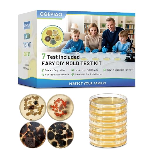 Mold Test Kit for Home, 7 Simple Detection Tests, Test HVAC System, Home by Unknown
