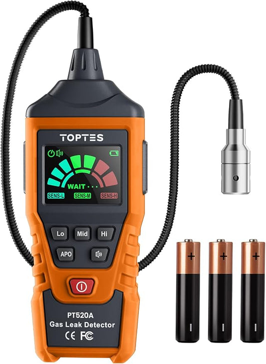PT520A Natural Gas Detector, Gas Leak Detector by TopTesToolsforHomeSafety