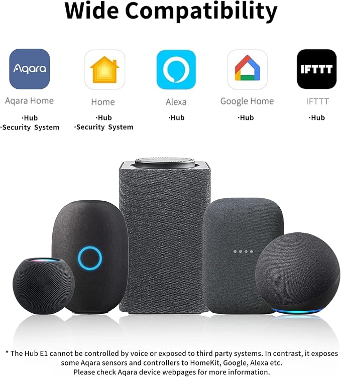 Aqara Smart Hub E1 for Home Automation, 2.4 GHz Wi-Fi Required, Features Aqara - Image 4