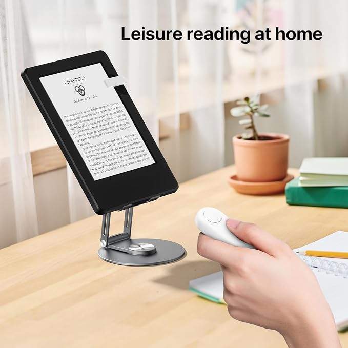 RF Remote Control Page Turner for Kindle Paperwhite Accessories Ipad Reading - Image 4