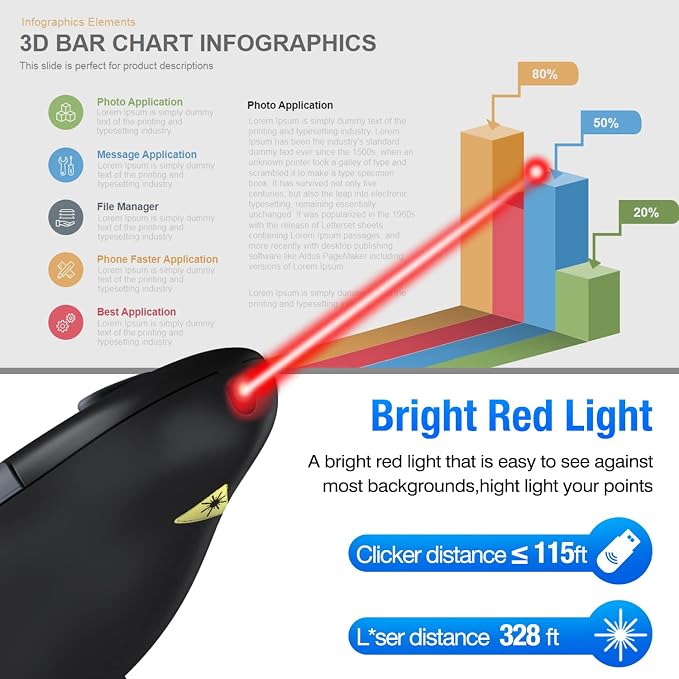 Rechargeable Presentation Clicker - Image 4
