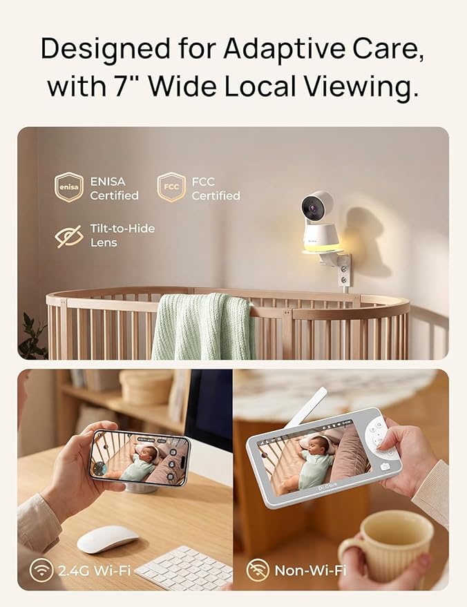 Dr.Care LumiView Max Smart WiFi Baby Monitor - Image 2