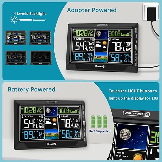 DreamSky Weather Station Indoor Outdoor Thermometer Wireless - Image 6
