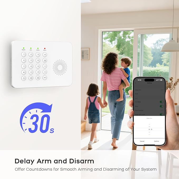 Home Security Syste, 17-Piece WiFi+GSM/4G Security Systems - Image 8