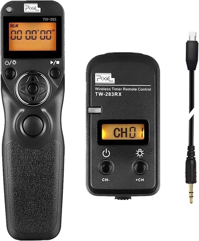 Pixel Wireless Timer Remote Shutter Release TW283-S2 Wireless Remote Control by Pixel