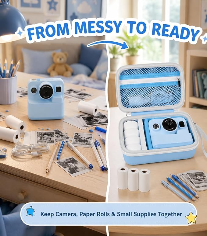 kids Instant Print Camera Case Compatible - Image 3