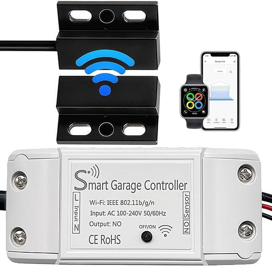 Smart Garage Door Opener Smart WiFi Garage Controller Garage Door Opener by XDTKML