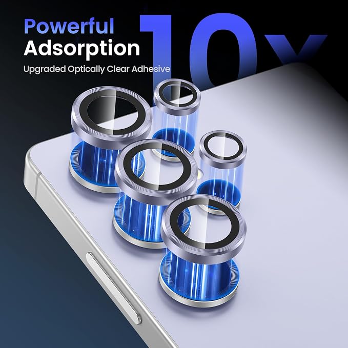 Tensea (3+2PCS Compatible with Samsung Galaxy S25 Ultra Camera Lens Protector - Image 4