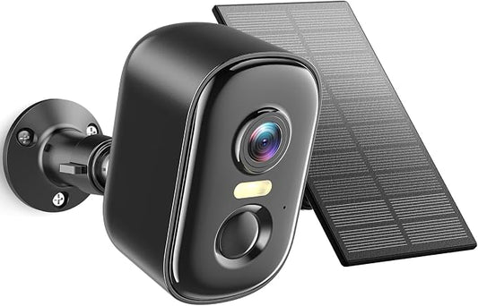 MISECU Solar Camera Outdoor Wireless, 2K Battery Powered WiFi Cameras by MISECUSecurityCamera