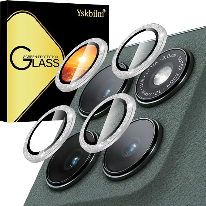 Compatible with Motorola Moto Edge 2025 Camera Lens Protector, Individual Bling by Unknown