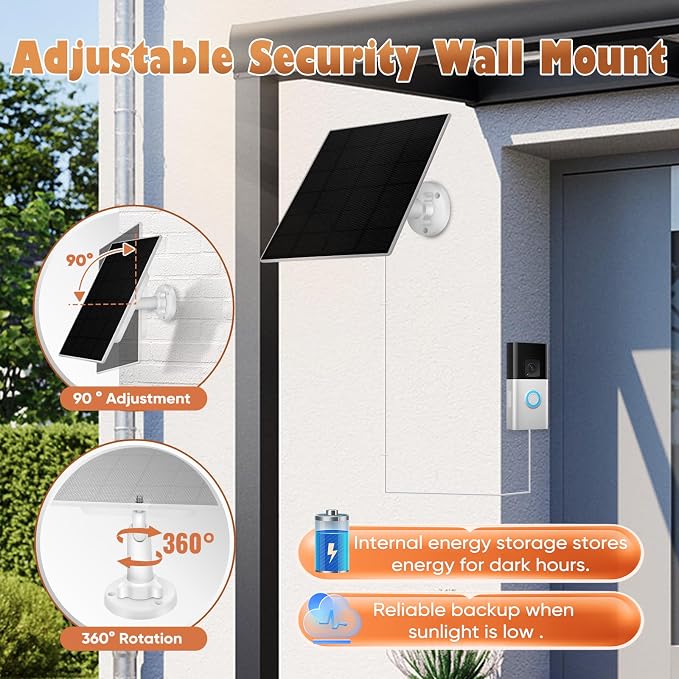 Solar Panel Battery Compatible - Image 3