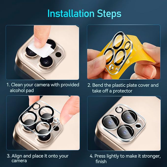 ivoler [4-pack Camera Lens Protector Compatible - Image 7