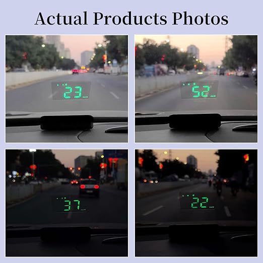 AZIJYV Heads Up Display for Cars, Windshield Speedometer Projector M1Green - Image 6
