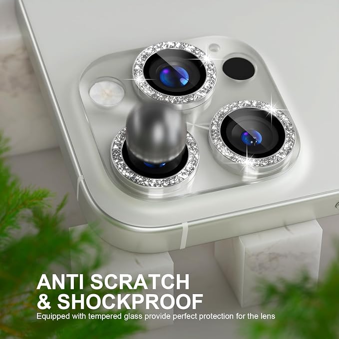 Choiche Compatible for iPhone 16 Pro/iPhone 16 Pro Max Camera Lens Protector - Image 3
