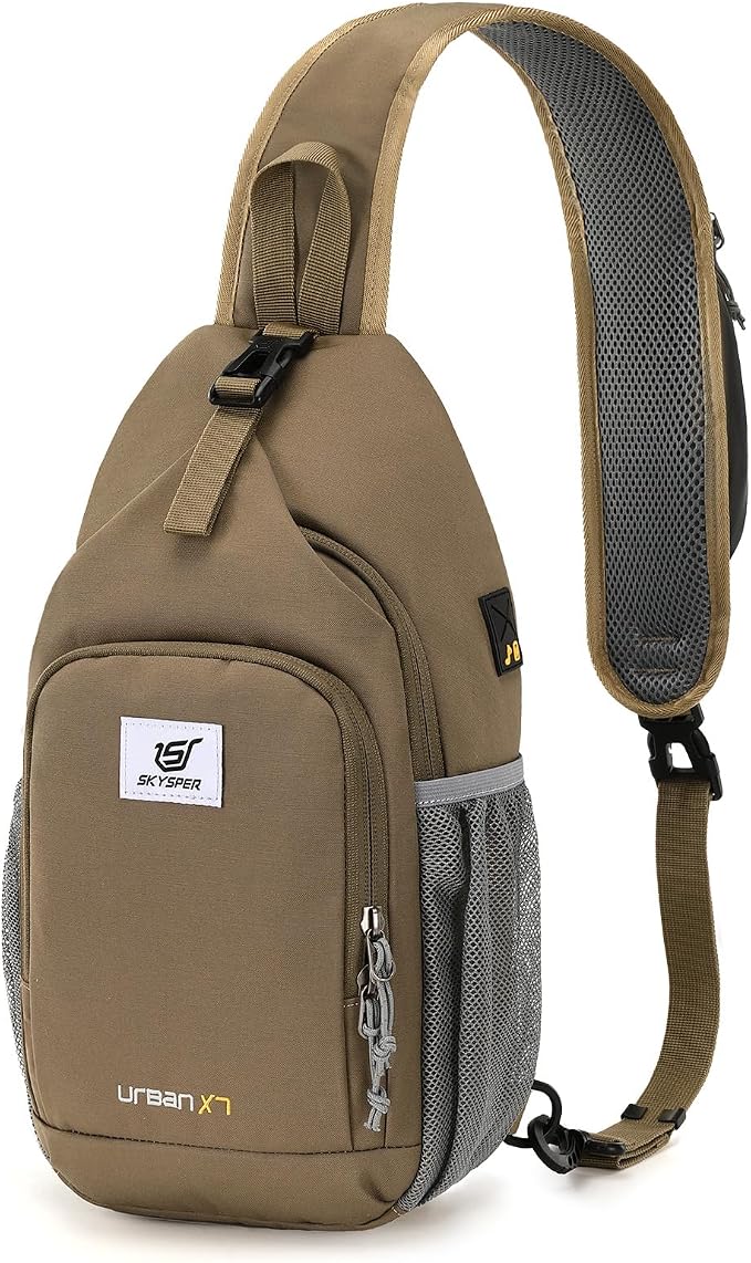 SKYSPER Sling Bag RFID Crossbody Sling Backpack Cross Body Shoulder Bag Travel by SKYSPER