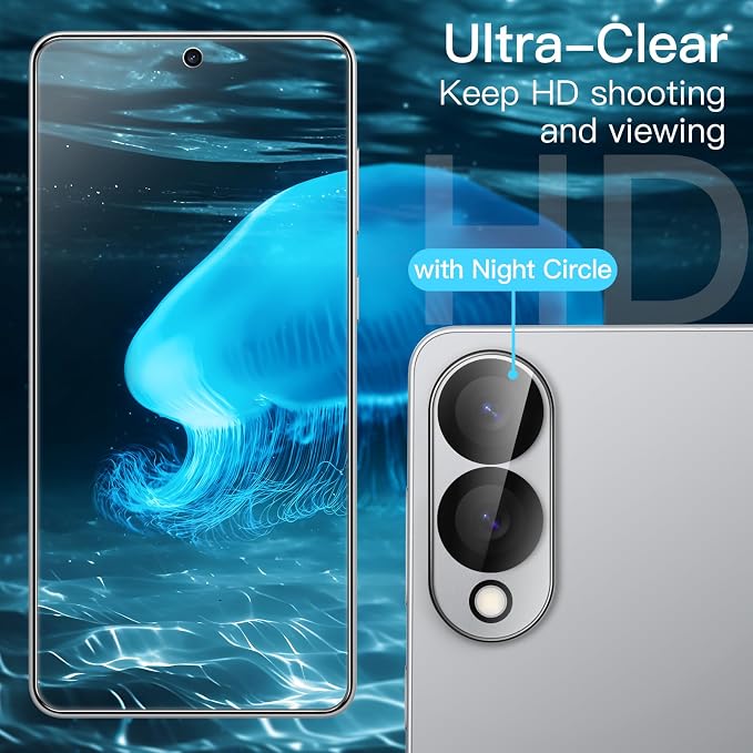 JETech Screen Protector for Samsung Galaxy S25 Edge - Image 5