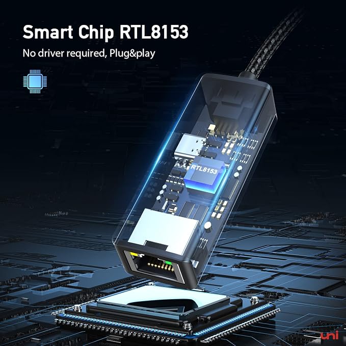 uni USB C to Ethernet Adapter - Image 5