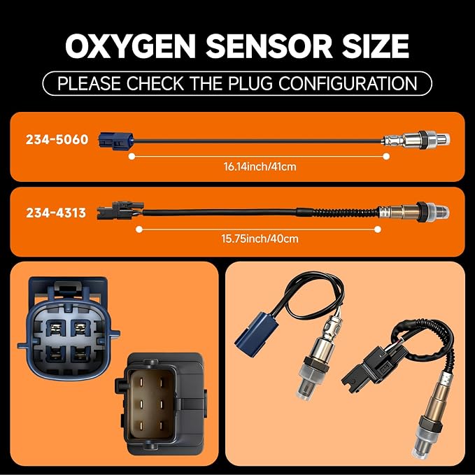 Upstream & Downstream O2 Sensor Set|Direct Replacement - Image 3