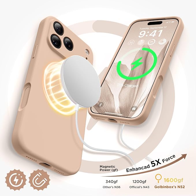 GolbinBox Magnetic for iPhone 17 Pro Case, Compatible - Image 3