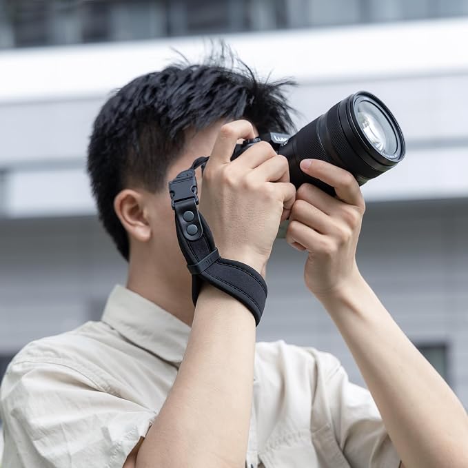 JJC Updated Soft Camera Hand Strap Wrist Strap - Image 8