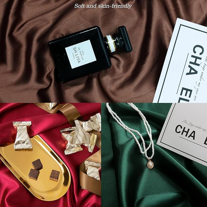 Product Photography Backdrops：6PCS Luxury Silk Texture Photo Props- Jewelry - Image 4